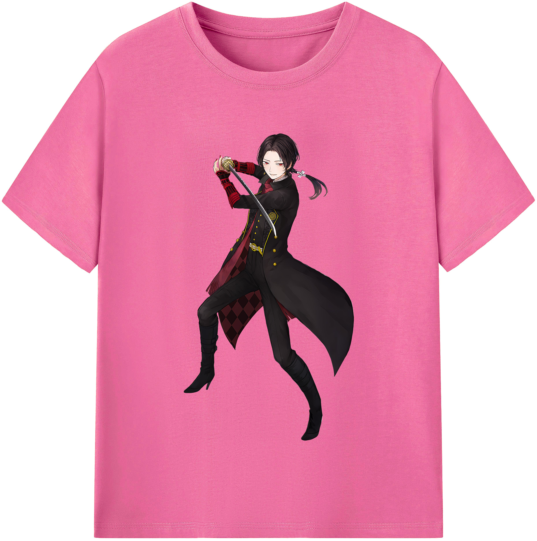 （画像用） 刀剣乱舞 Touken Ranbu レディースカジュアルプリントTシャツ（綿100％）